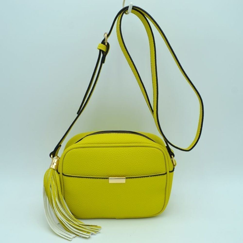 Square Tassel Crossbody Bag 